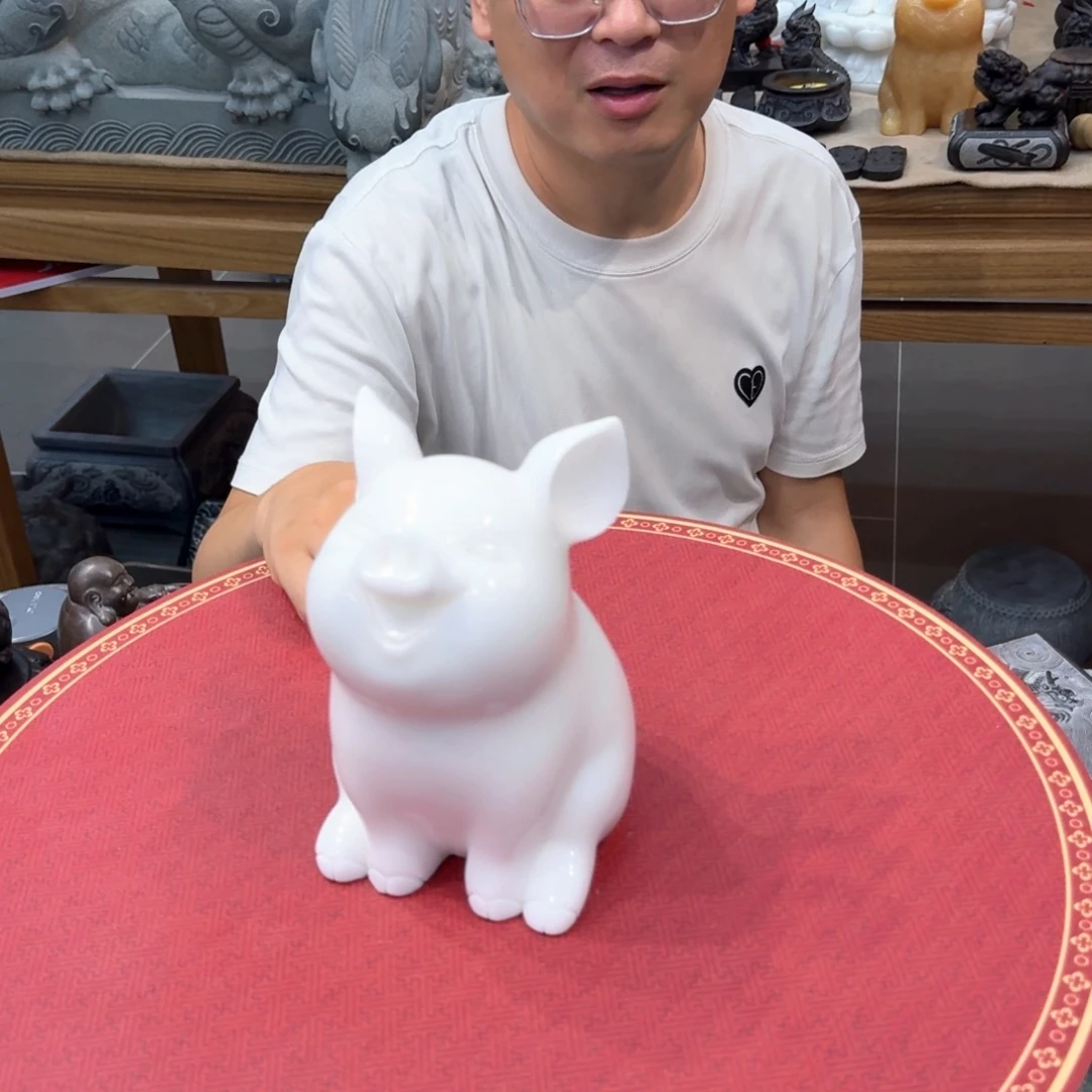 西安石晋錾石雕手工雕刻摆件