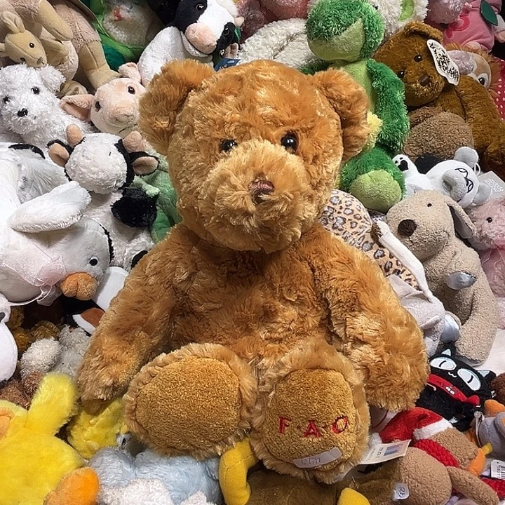 毛绒玩偶软软颗粒