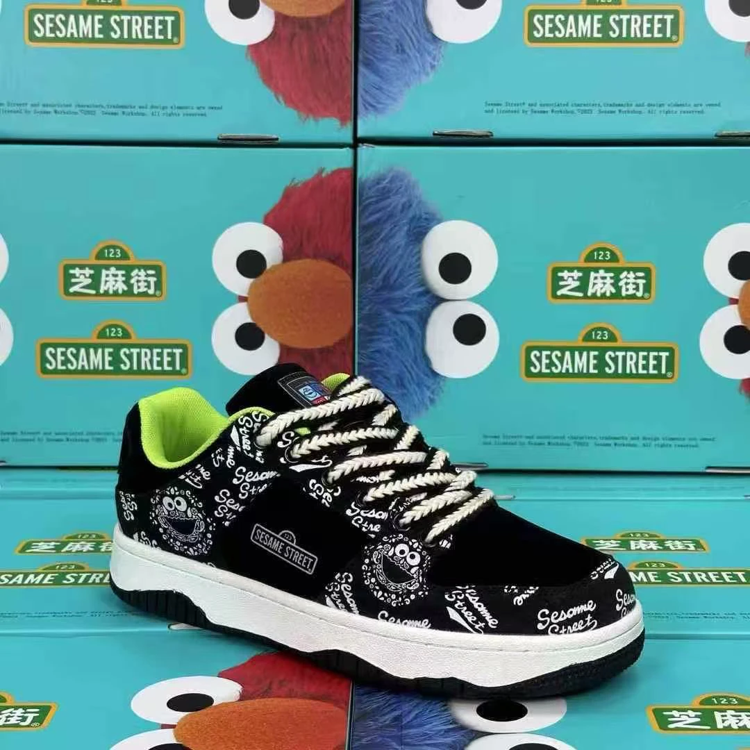 车缝线透气系带板鞋百搭休闲鞋潮流潮鞋男鞋时尚女鞋经典鞋子