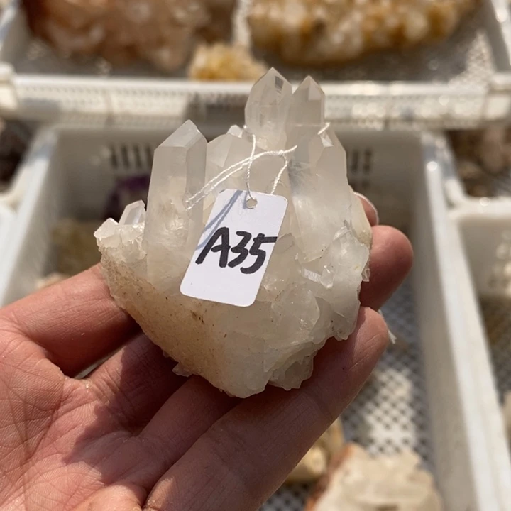 水晶水晶原石摆件未镶嵌