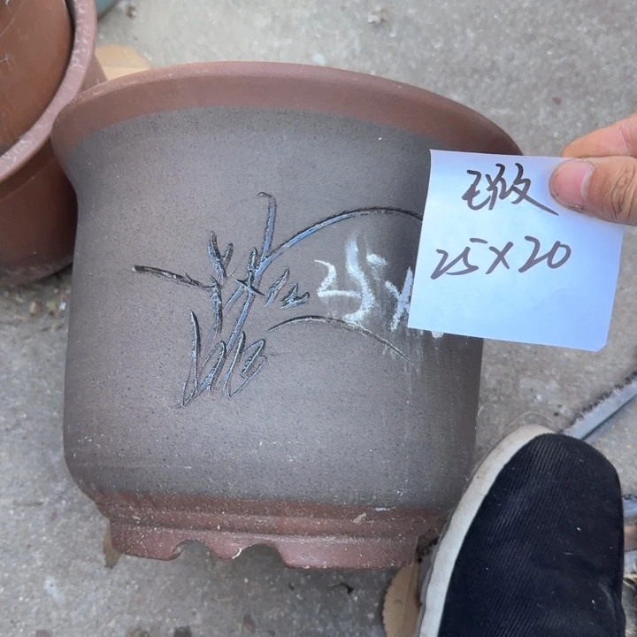 紫砂花盆特价清仓