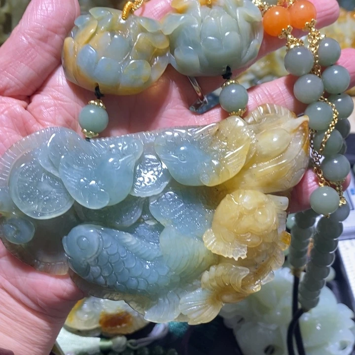 岫玉岫玉吊坠未镶嵌