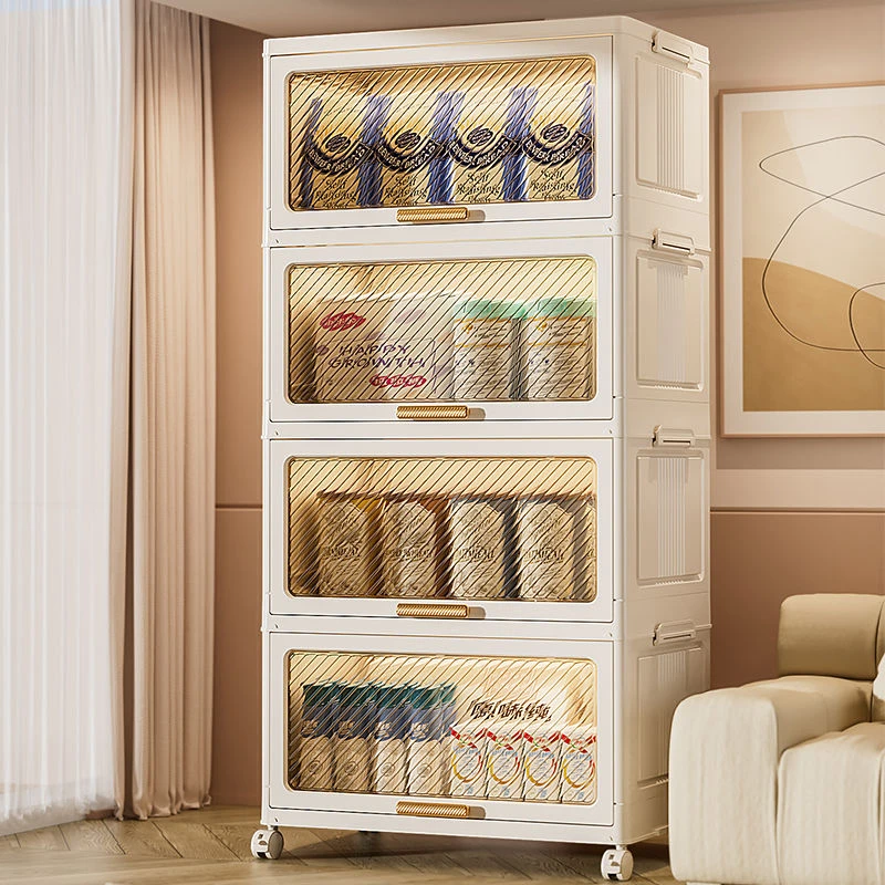 翻盖收纳箱大容量超大家用衣物被子收纳柜玩具杂物零食折叠储物箱