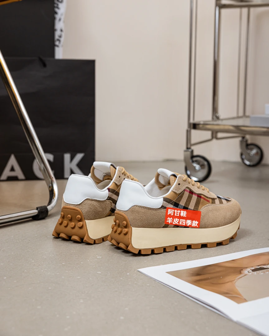 2025休闲百搭真皮羊皮阿甘鞋男女款