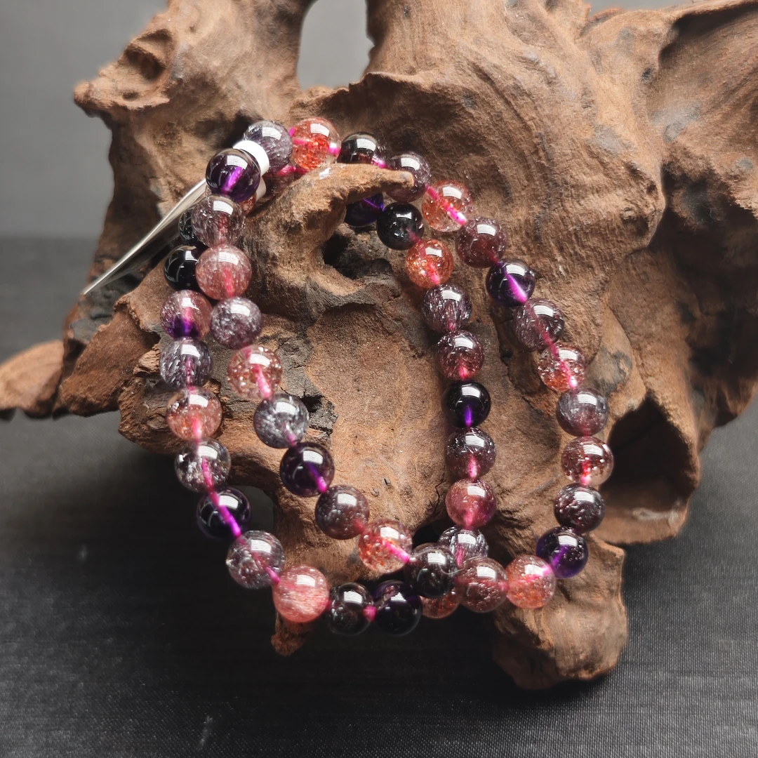 晶匠超七手串7mm+多样性发一 编号-JP38285