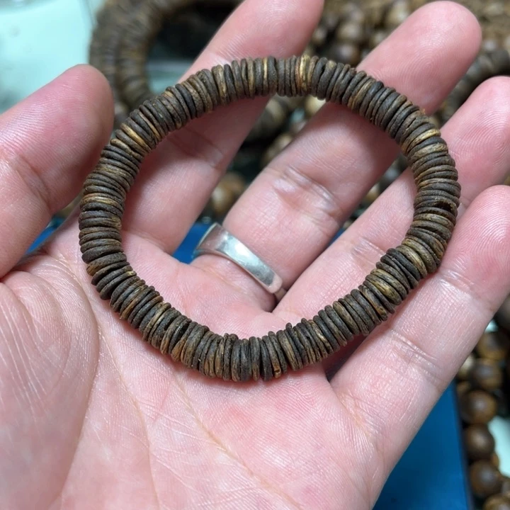 沉香沉香枕单圈沉水片珠多样性发一