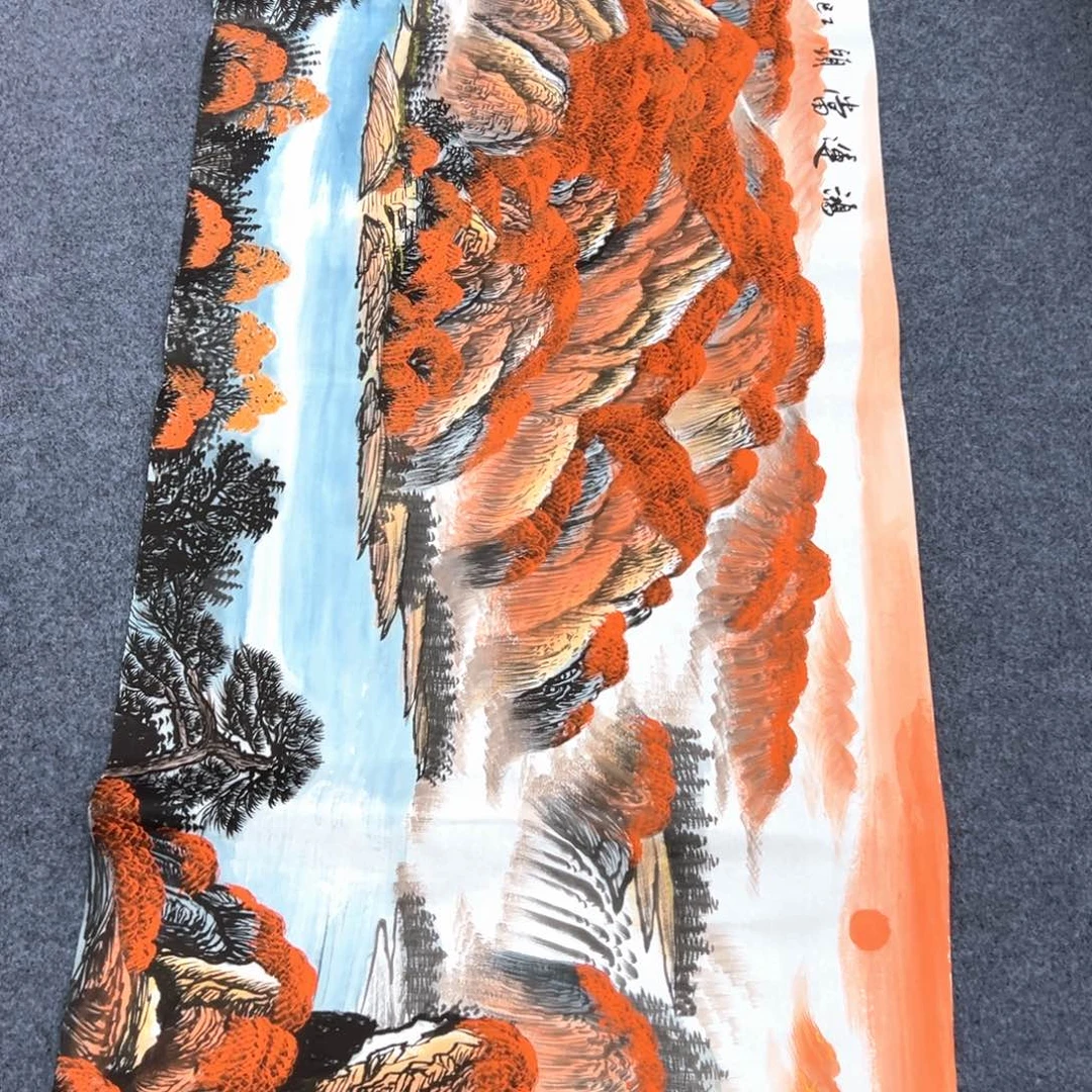 国画国画作品宣纸字画手绘