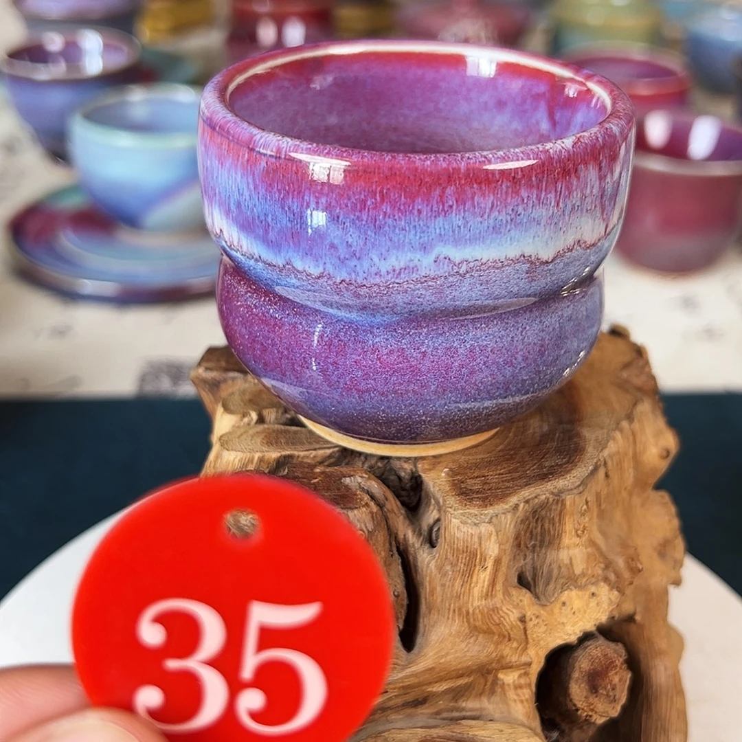 瓷趣万千工作室钧窑瓷纯手工炭窑烧制