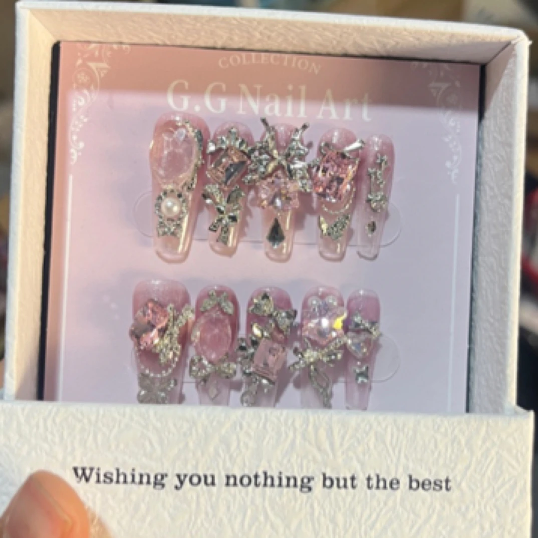 重工穿戴甲纯引流设计精致工艺高品质直播间拍