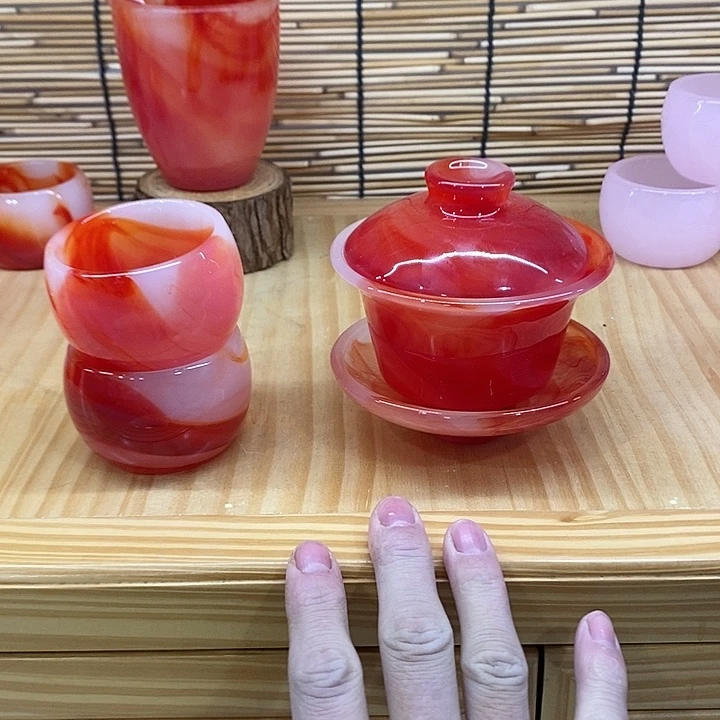 福利款一盖碗俩杯。。。。。