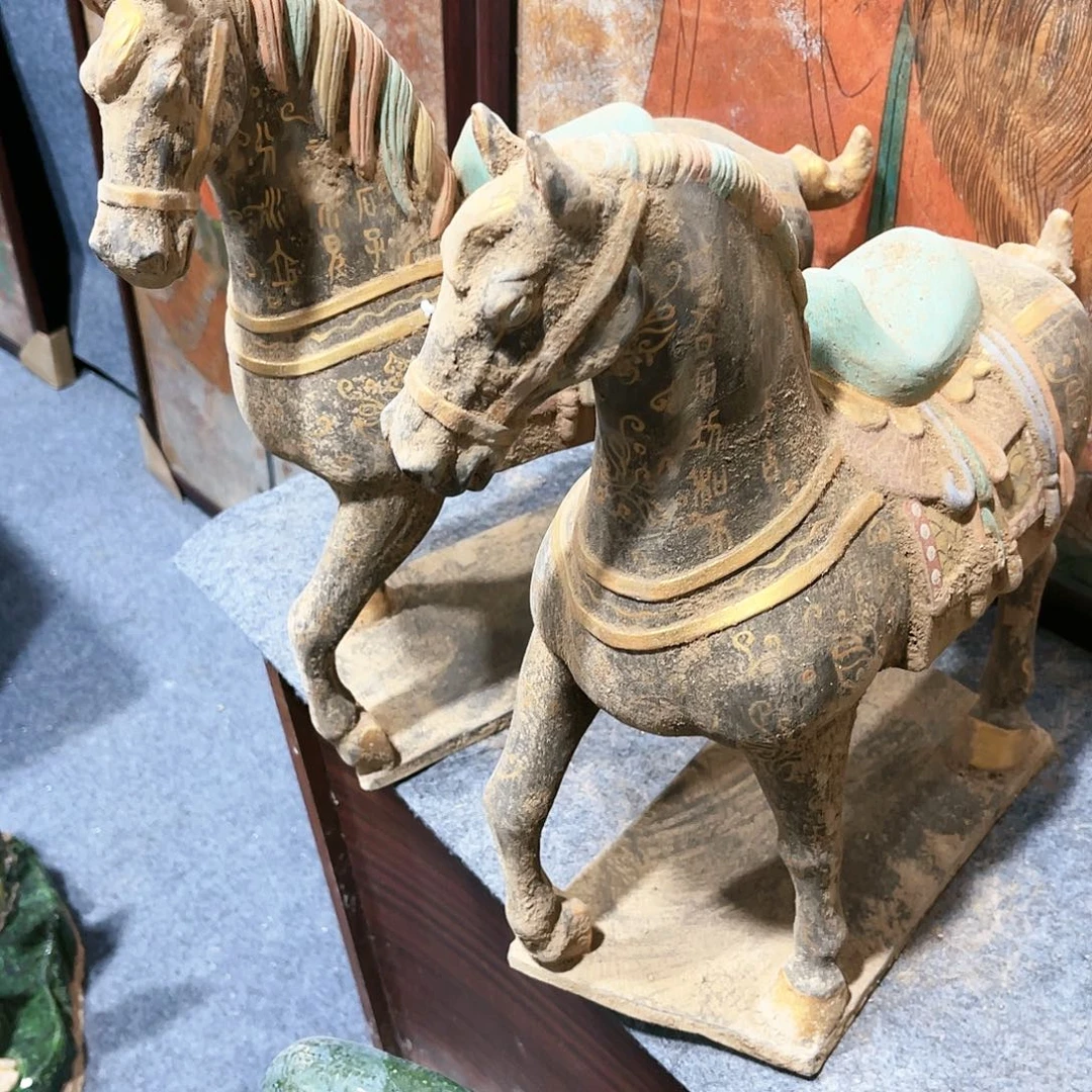 瓦当摆件摆件茶的陶瓷盛****今