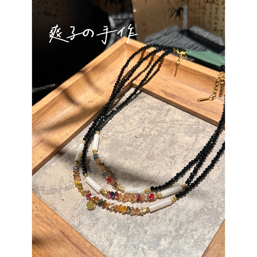 铜合金项链 1102 时尚高定饰品简约项链轻奢气质手工百搭