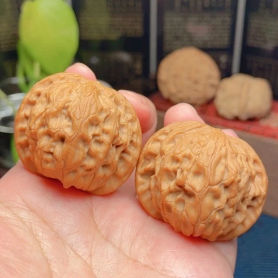 文玩核桃吊坠40全品磨盘