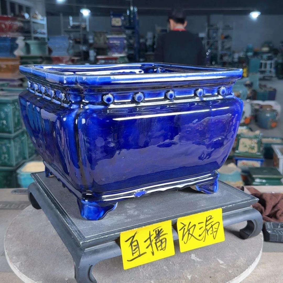 一风堂石湾花盆。微瑕161