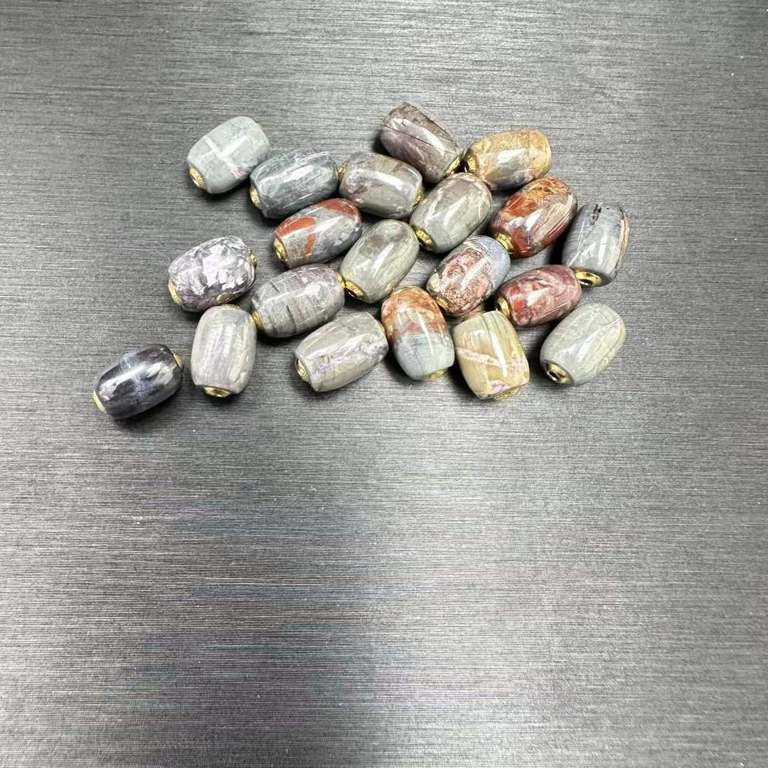 南非舒俱来 春带彩泥地枣珠18K路路通吊坠/KTCB-3957/多样性发一