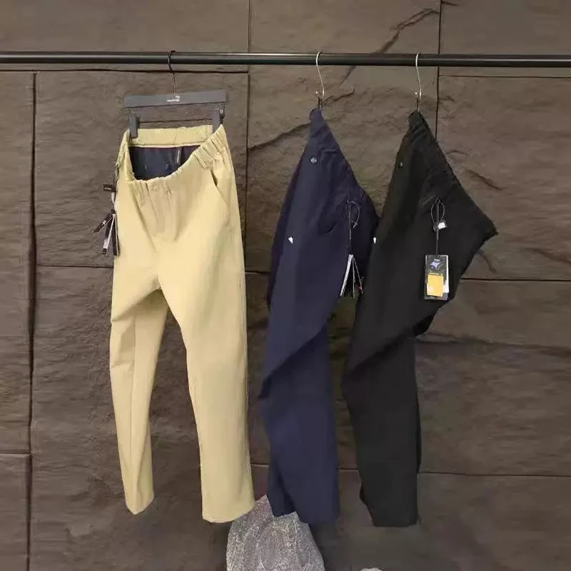 版型超赞户外百搭机能裤早春新款男士运动纯色软壳休闲裤潮