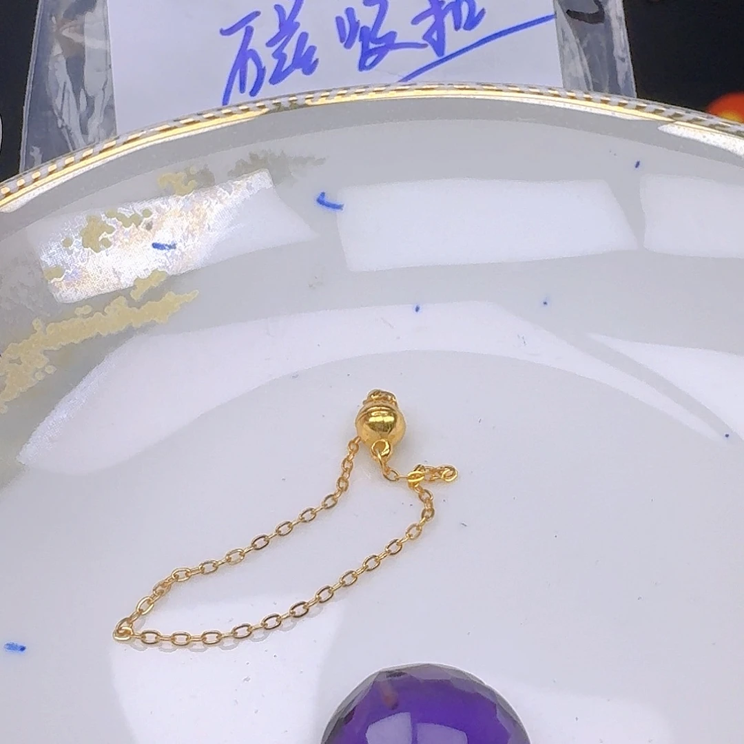 紫晶银S925镶嵌颈饰紫水晶925镶嵌31