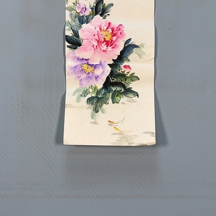国画330 花鸟和花的颜色搭配起来
