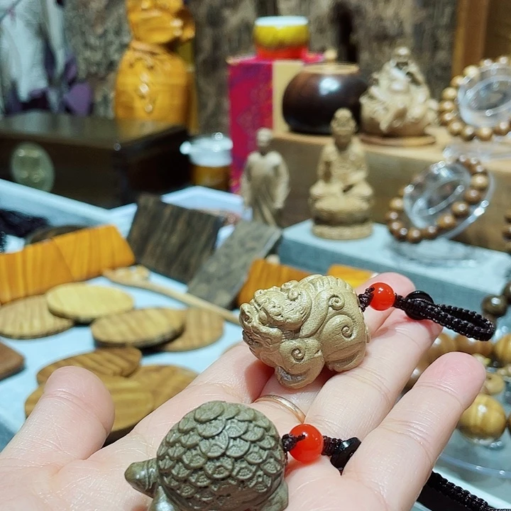 金丝楠金丝楠木小叶桢楠挂件手把件