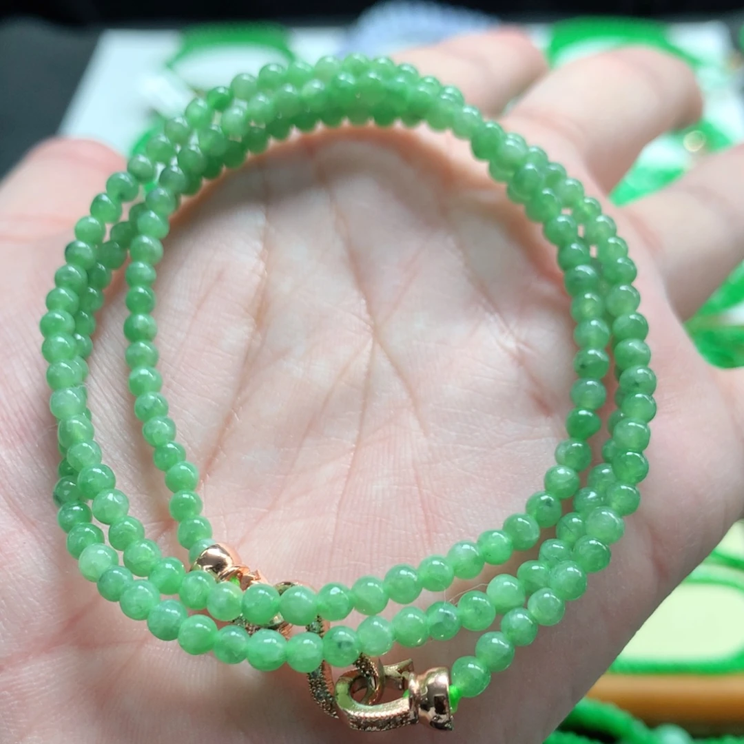 翡翠未镶嵌手链翡翠