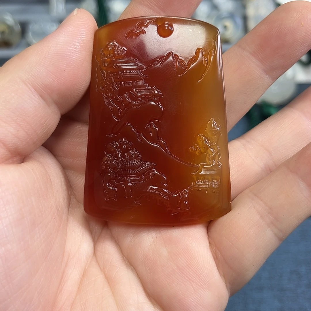 未镶嵌颈饰玛瑙/玉髓