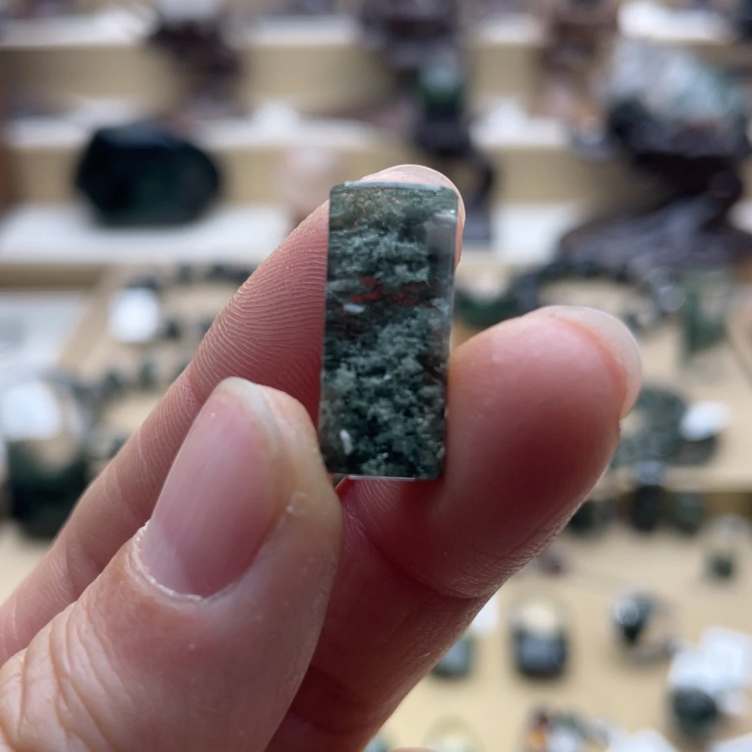 水晶颈饰未镶嵌绿幽灵柱子