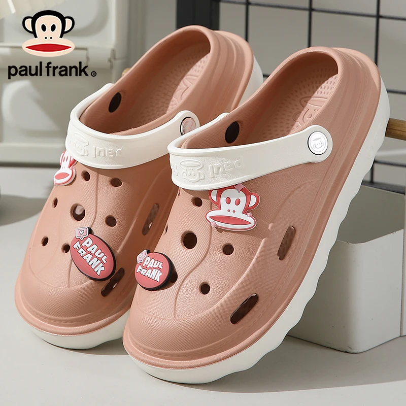 paul frank/大嘴猴男女同款EVA凉拖鞋情侣外穿居家防滑耐磨