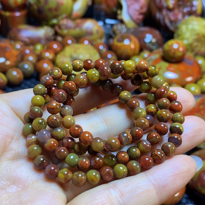 玛瑙/玉髓未镶嵌战国红