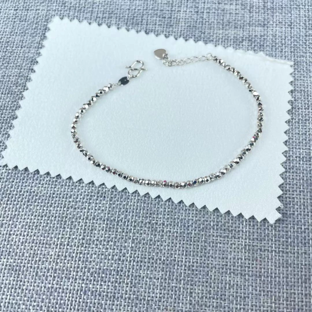 PT950 铂金手链  蹦迪珠 时尚百搭 长约16+2.5cm  S 25064