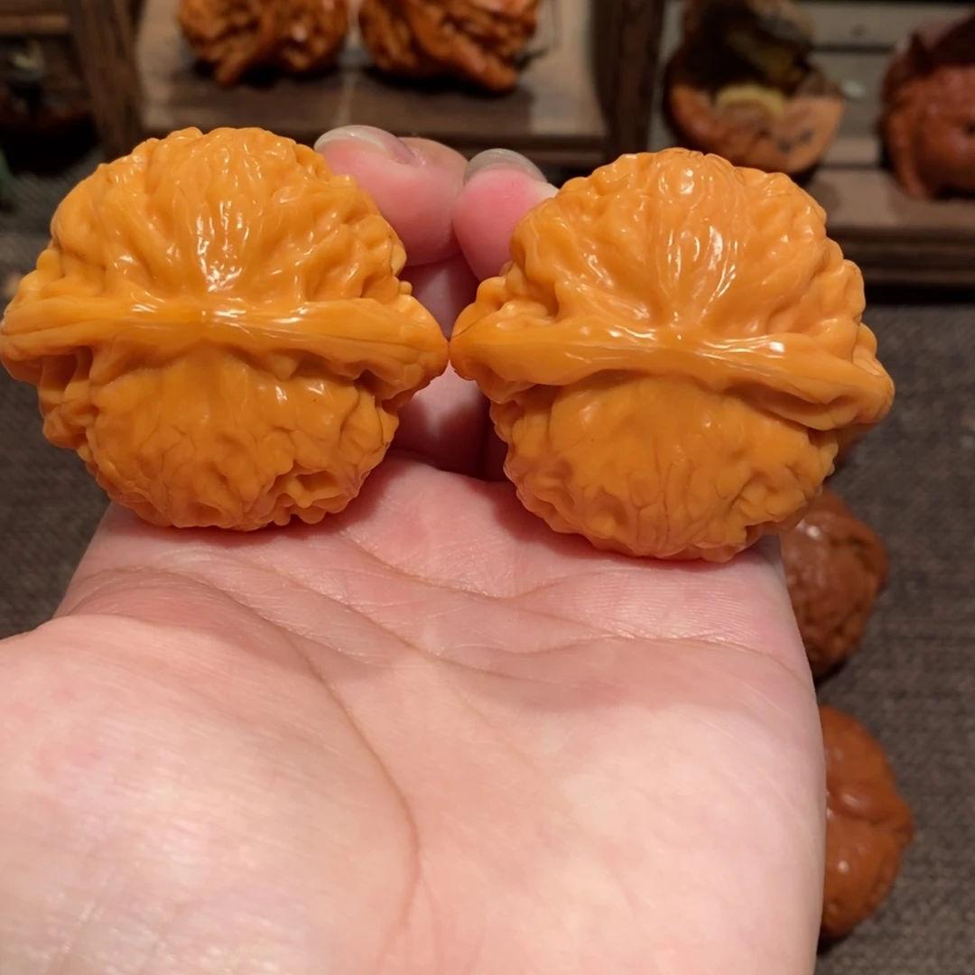 文玩核桃吊坠45宫灯0164