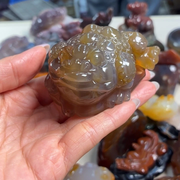 玛瑙/玉髓未镶嵌吊坠(不含链)