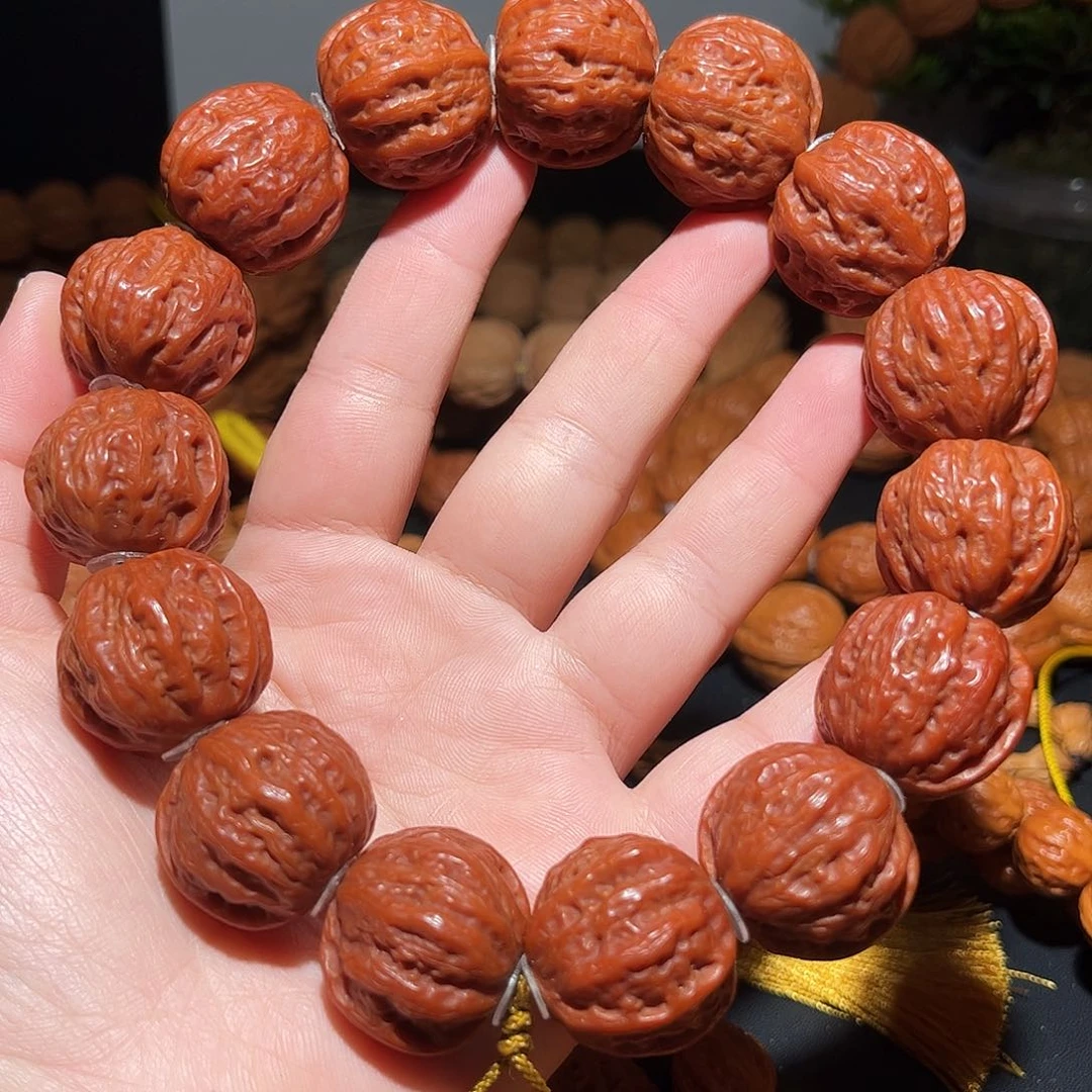 手串文玩核桃八棱元宝26