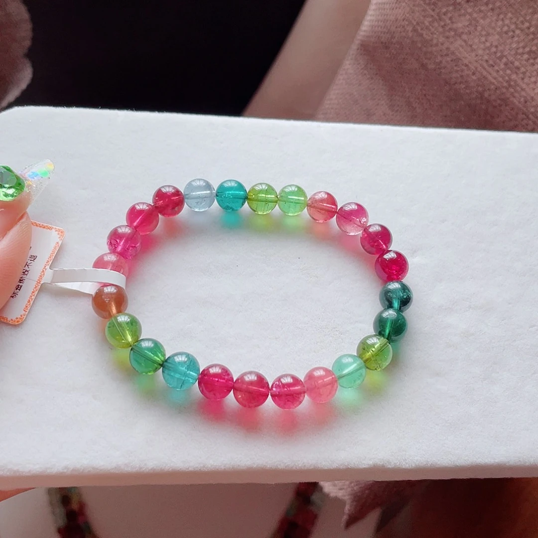 手链未镶嵌碧玺7.8mm左右