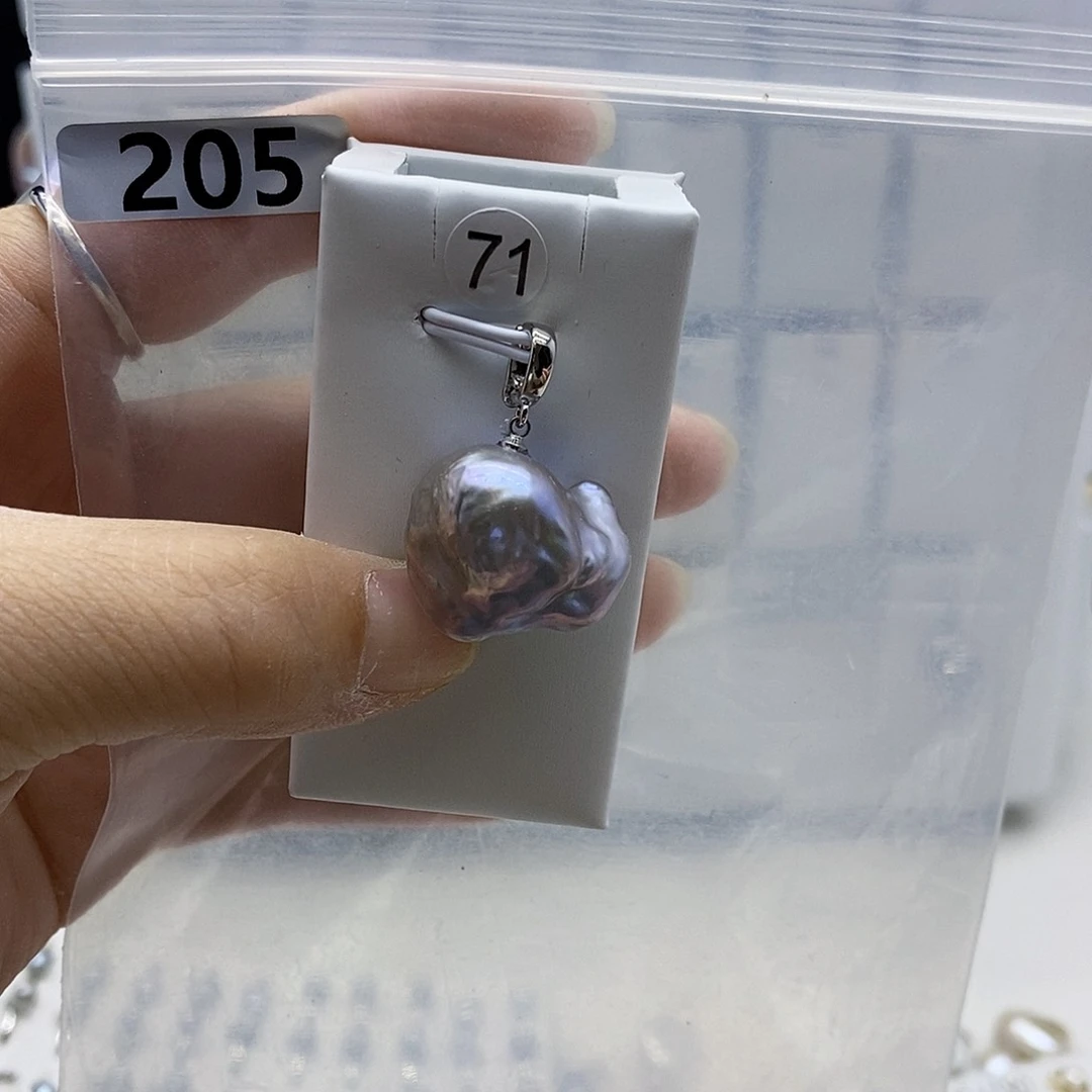 颈饰合金淡水珍珠
