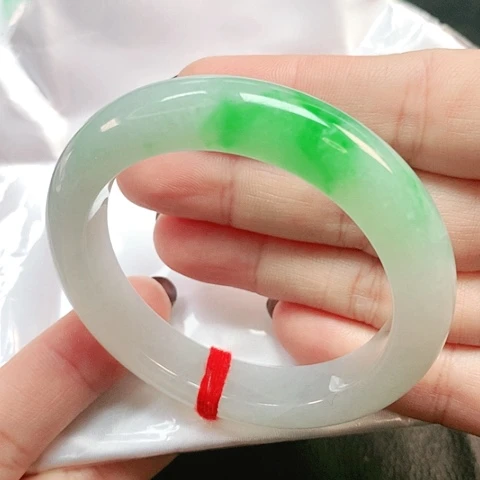 未镶嵌手镯翡翠正圈2210