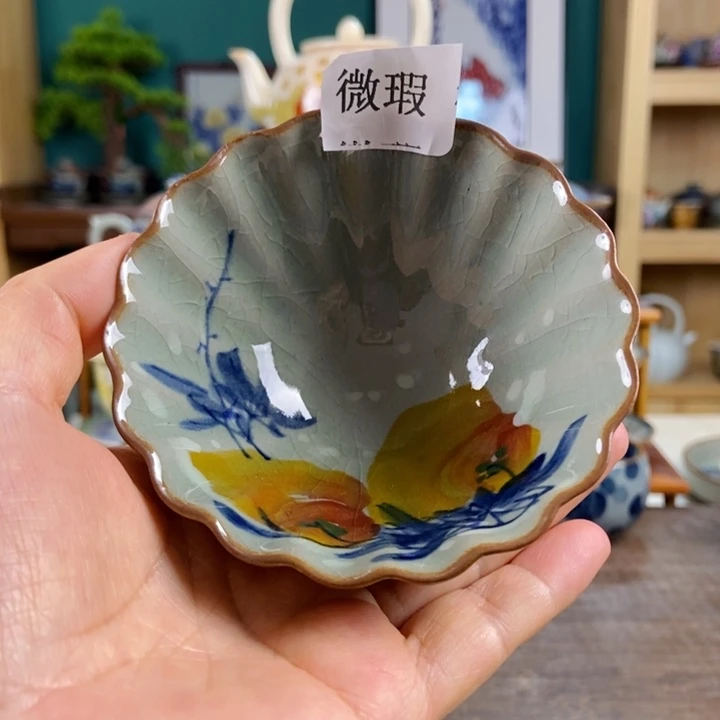 瓷片手工制作工艺精湛等特点为