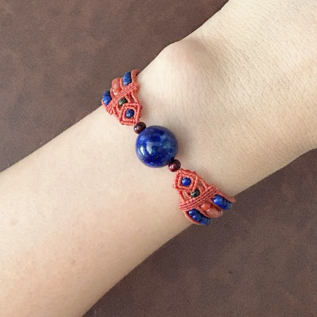 结结欢喜原创《沧澜》手绳教程视频课