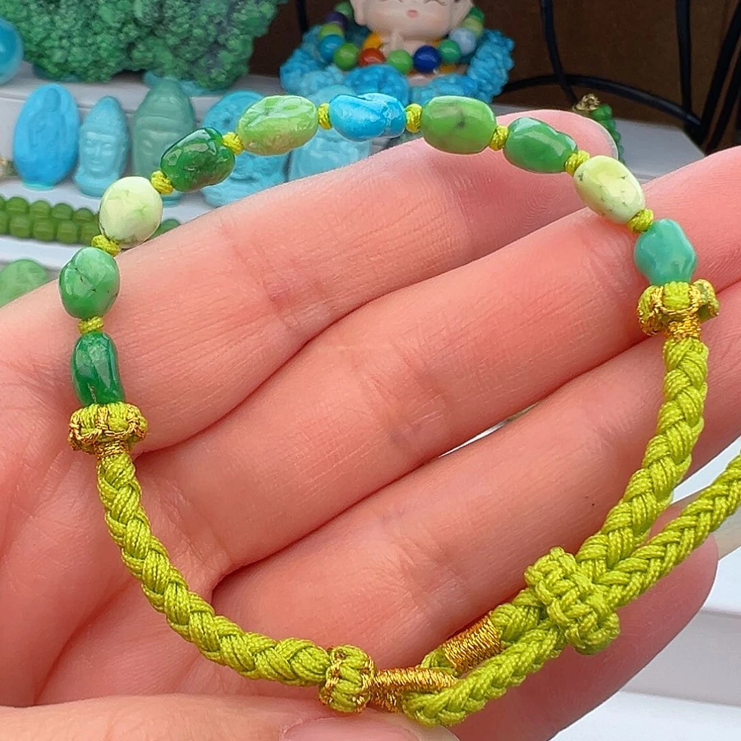 未镶嵌绿松石项链