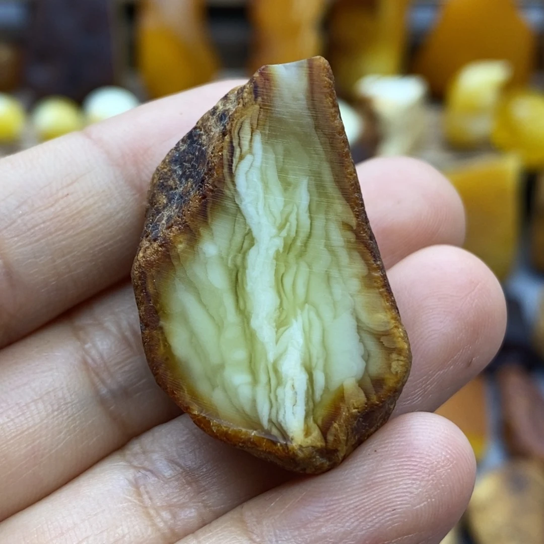 定制琥珀蜜蜡原石