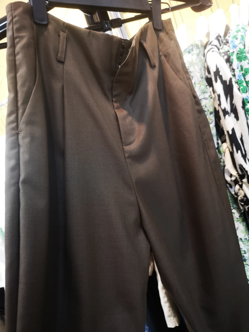 吸汗纯色速干高腰其它/other西裤女款西服户外