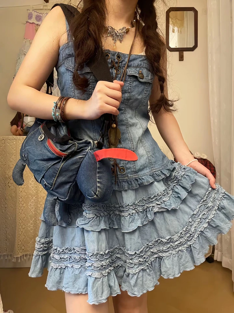 vt古着森系风上衣9-19