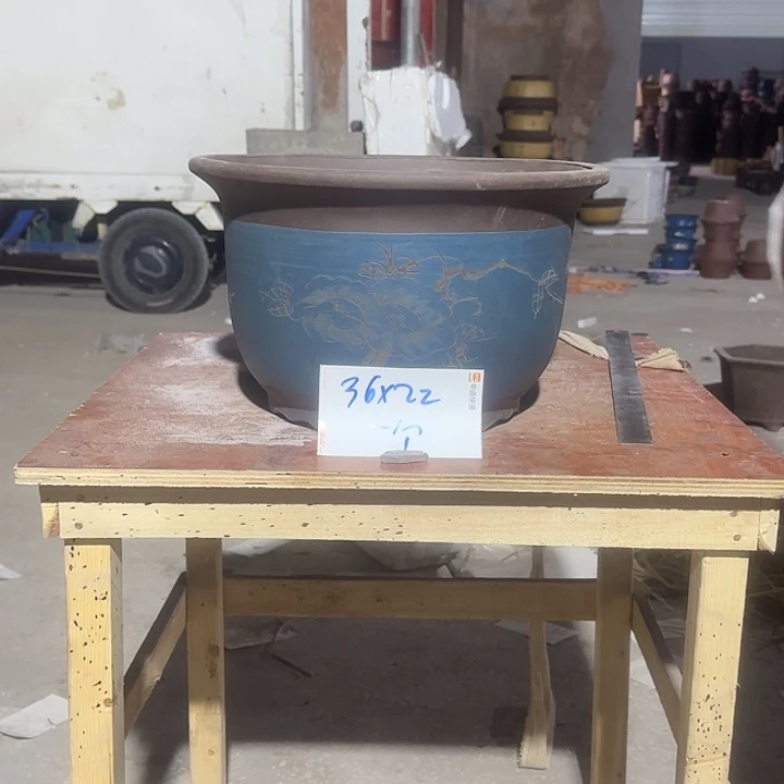 紫砂花盆紫砂花93