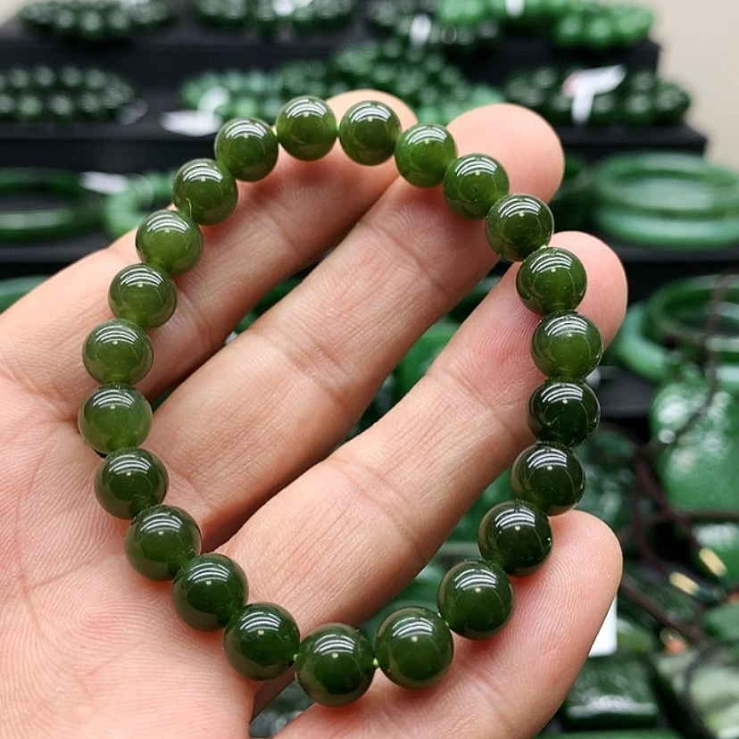 【闪购商品】和田玉（碧玉）手链未镶嵌