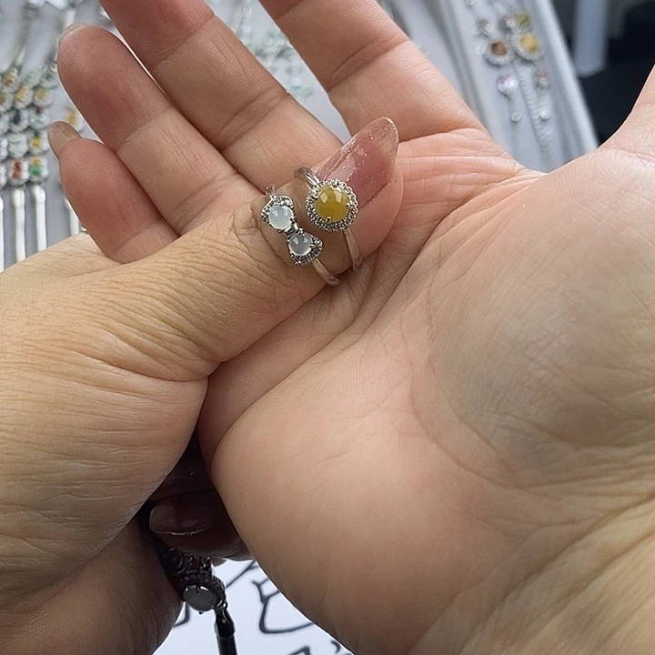 未镶嵌戒指翡翠吴*恼缅甸