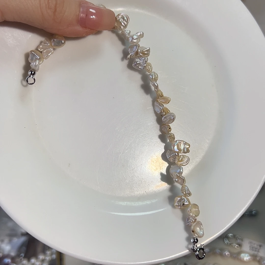 设计款珠宝首饰合金淡水珍珠