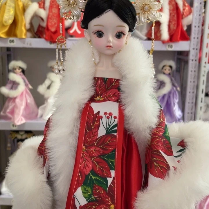 布艺漫美手工娃娃摆件礼品摆件娃娃好看