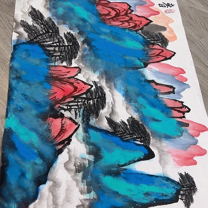 国画沉**生手绘国画专用链接98888