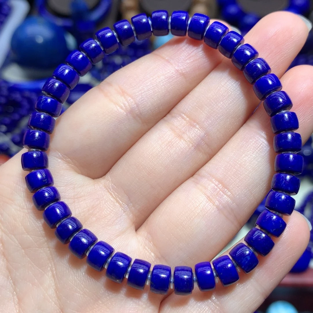 未镶嵌青金石6m直切手链