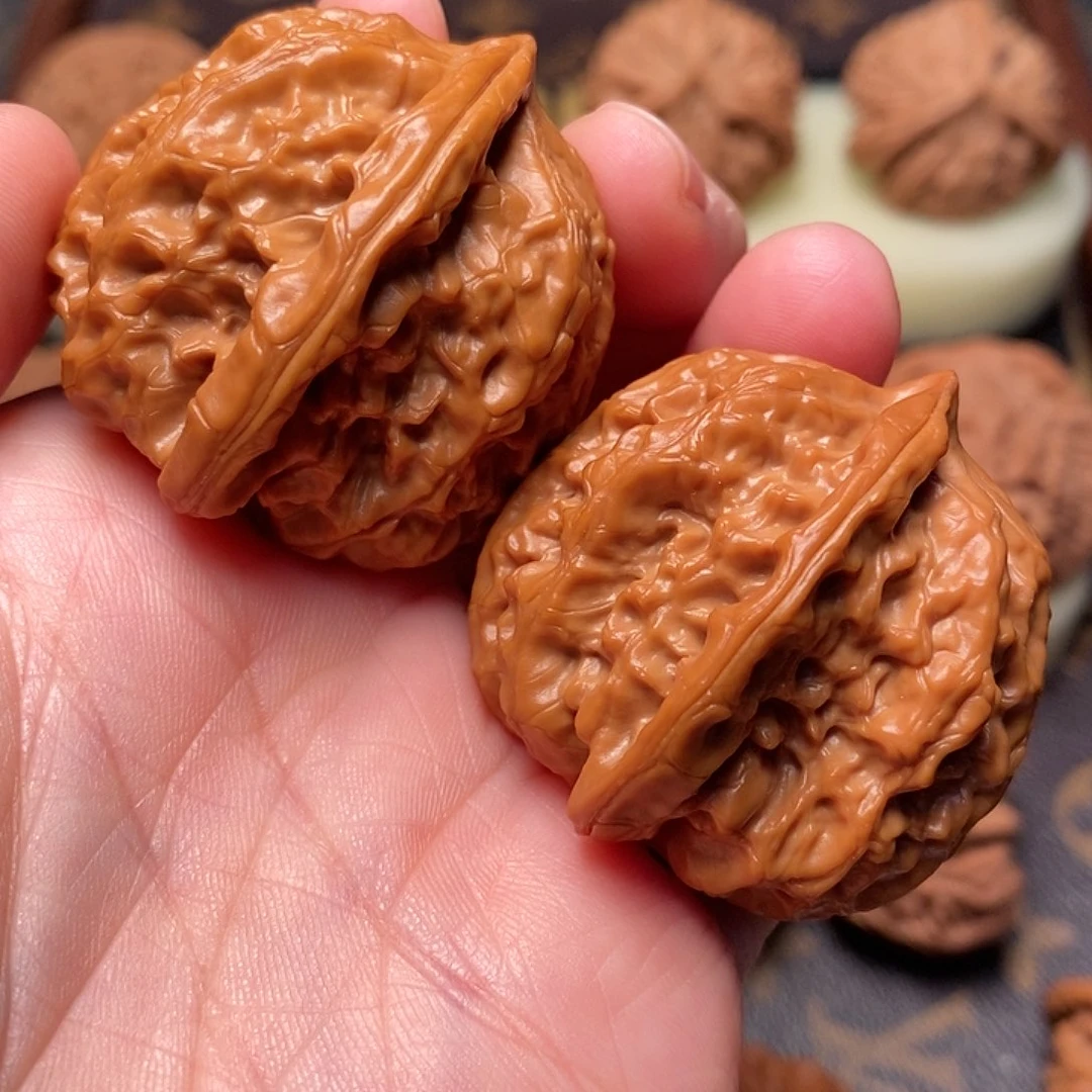 桃核把件鶴*全品尺寸37