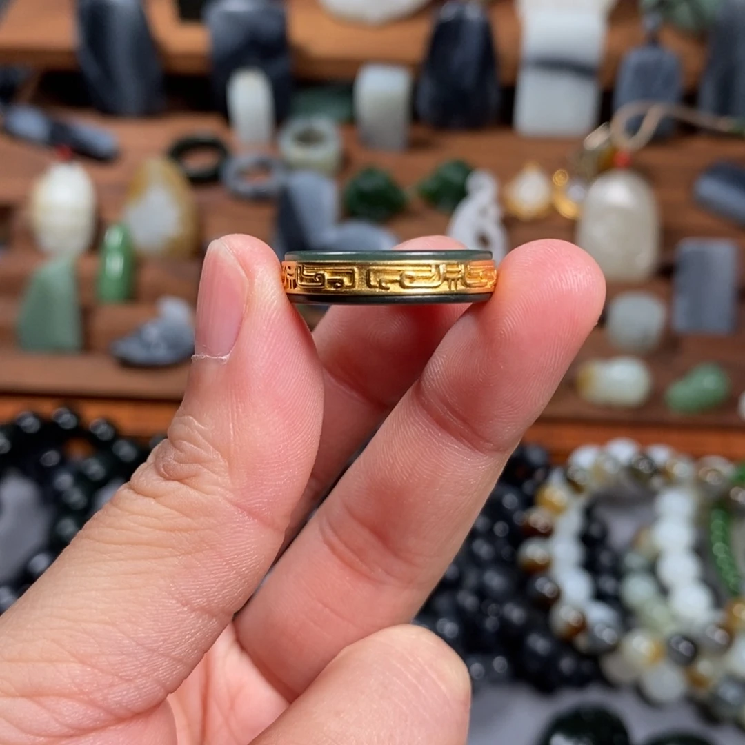 和田玉戒指未镶嵌